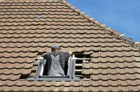 Pose de velux - Malviès